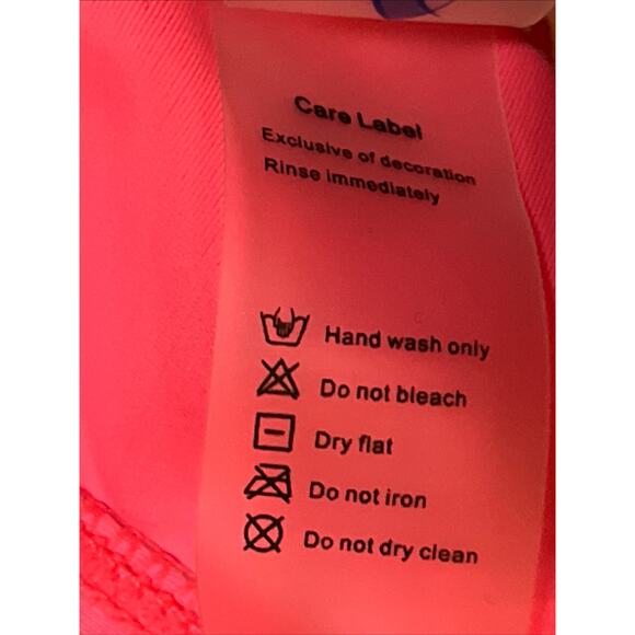 Jolefille Push-Up Underwired Bikini Top Molded Cups Triangle Halter Ties Pink M - Picture 5 of 10